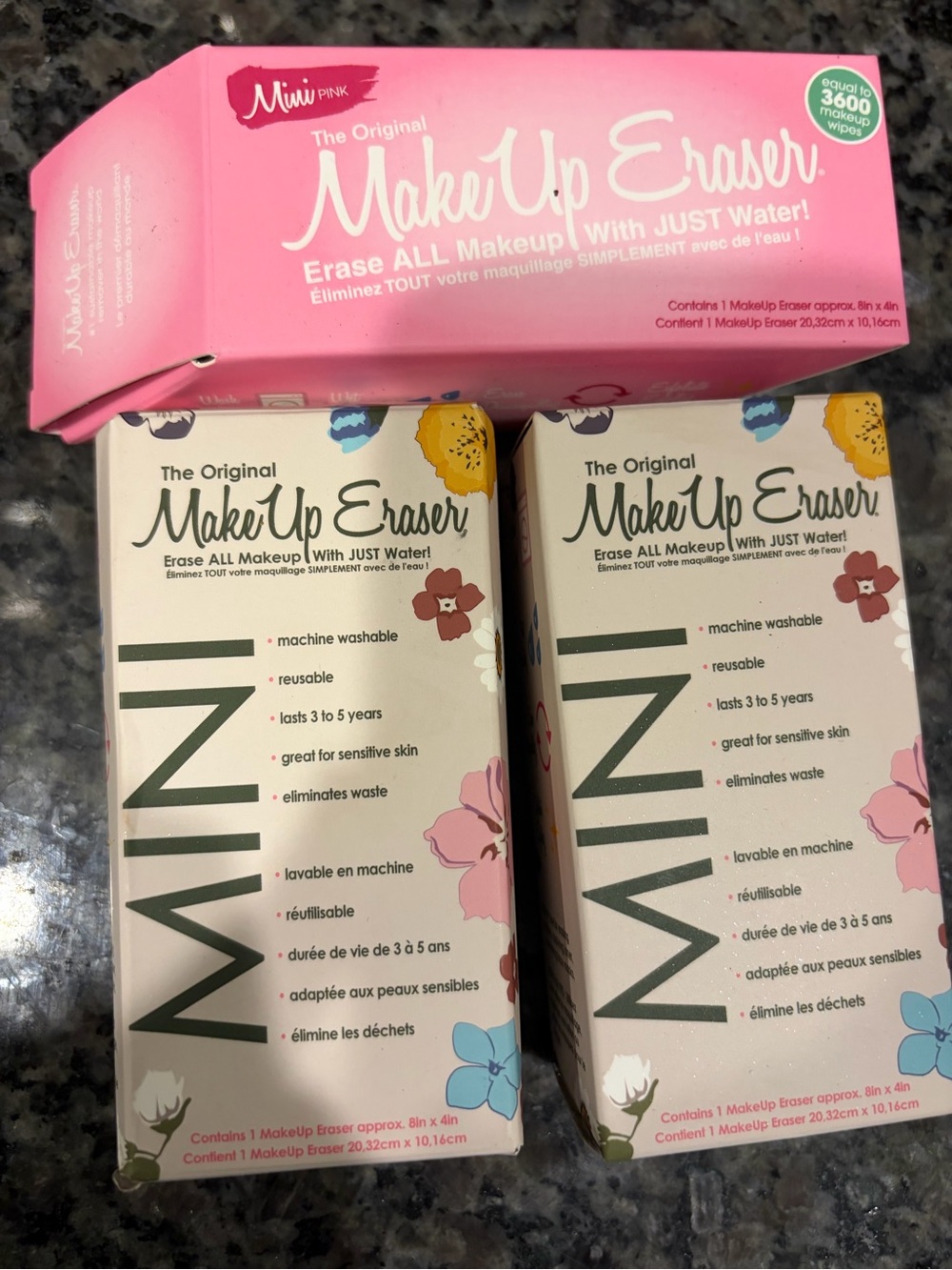 MakeUp Eraser Mini Bundle Reusable Facial Makeup Remover